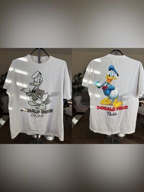Vintage 1990’s  Donald Duck T-Shirt – Florida Color Back Graphic.